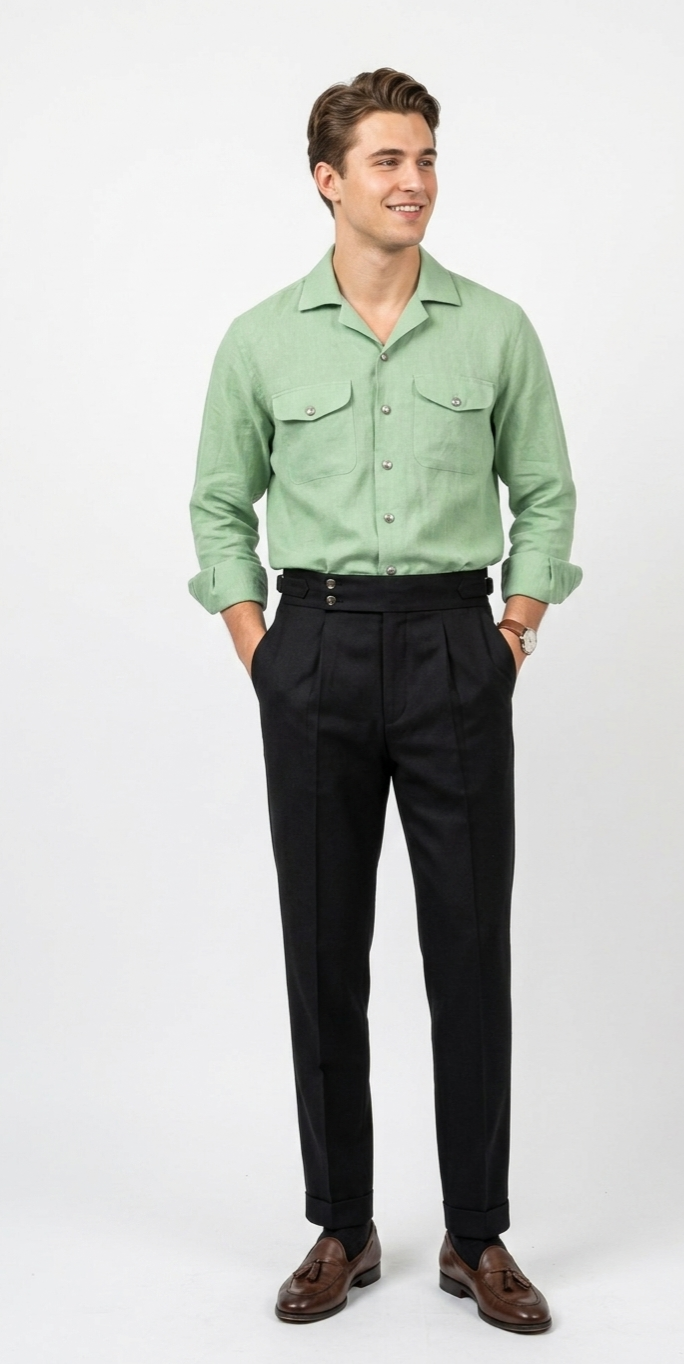 Lemon safari full sleeve shirt