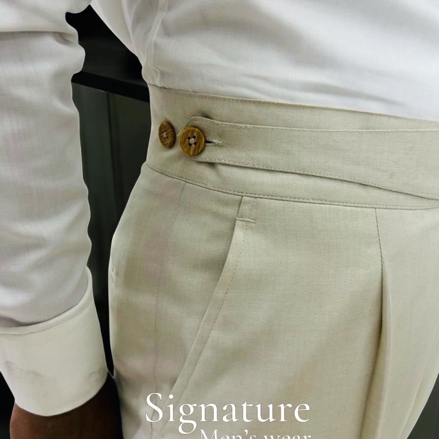 Ivory Gurkha Trouser