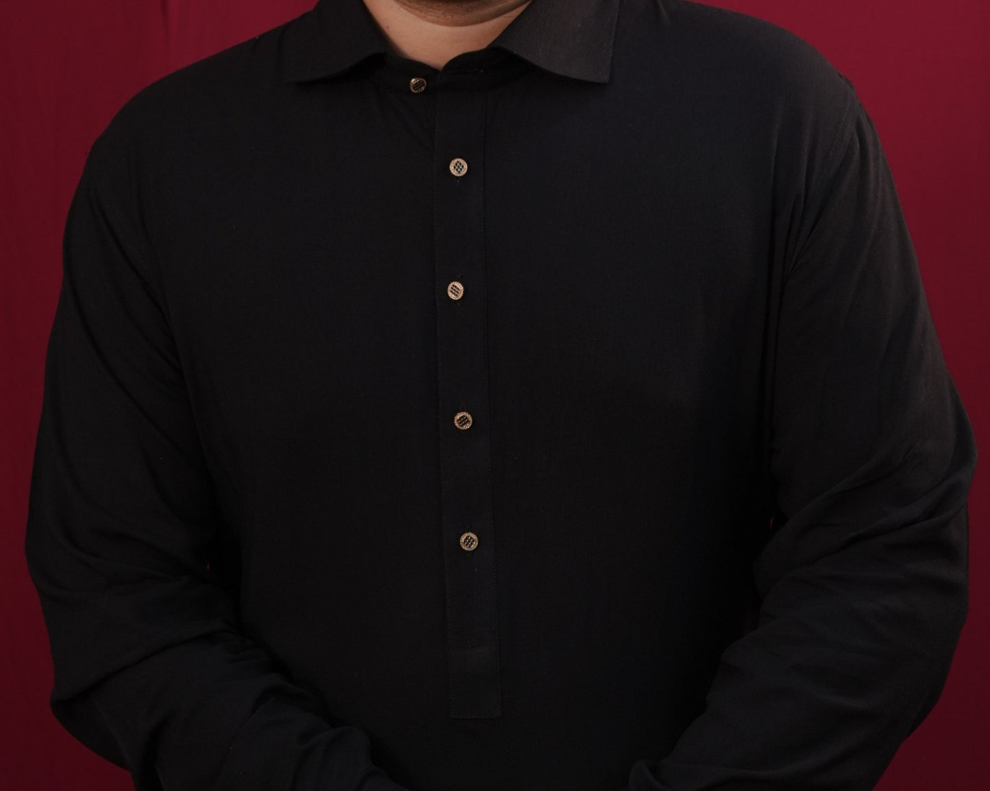 Black Kabli Suit