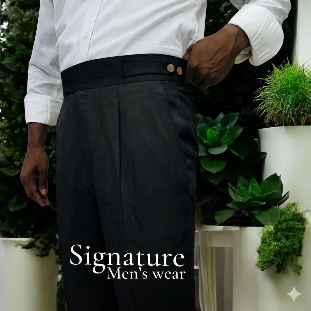 Black Ivory Gurkha Trouser