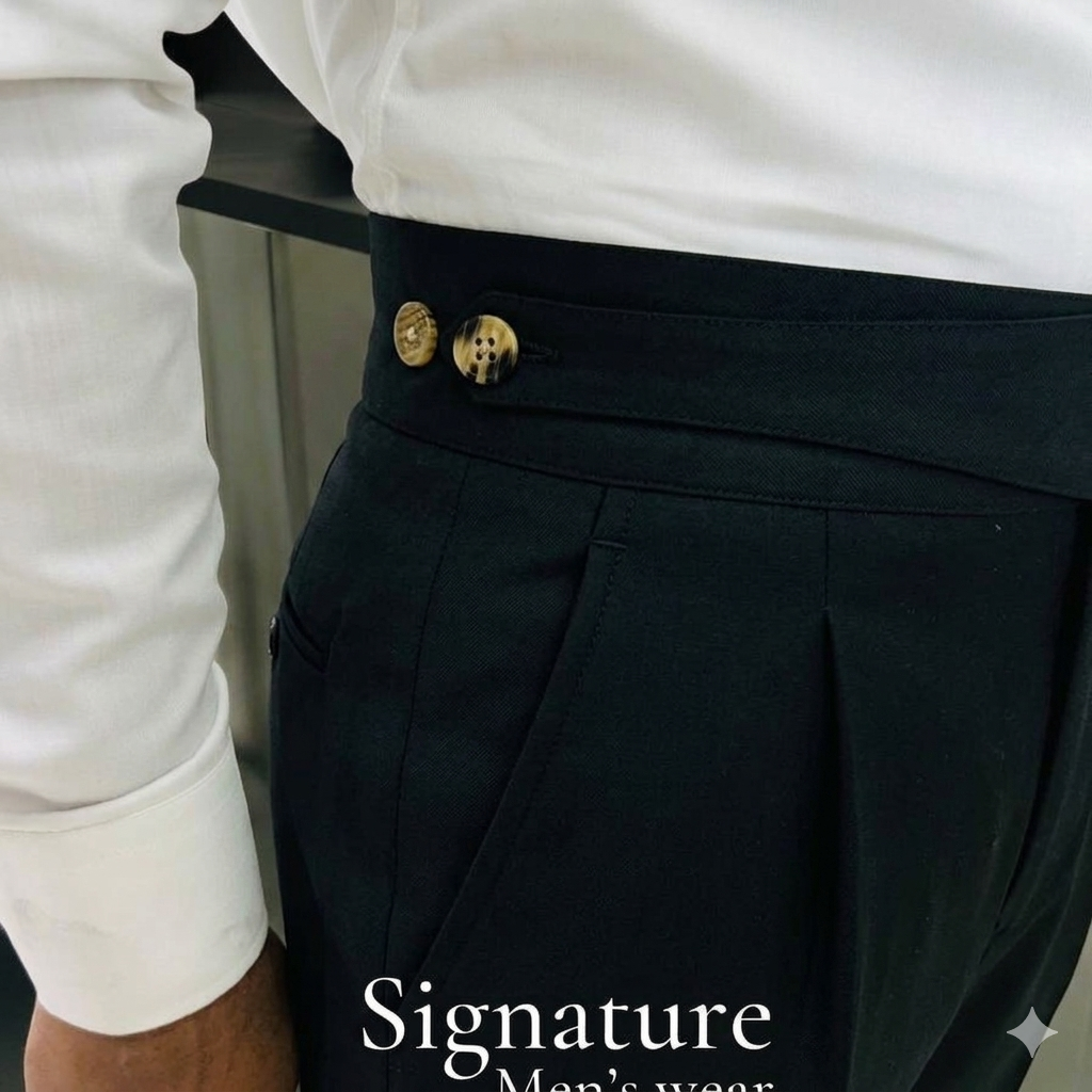 Black Ivory Gurkha Trouser