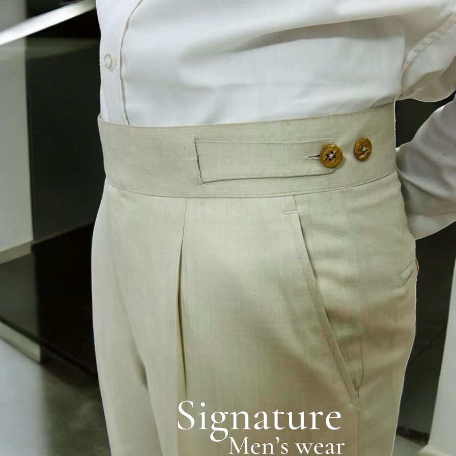 Ivory Gurkha Trouser